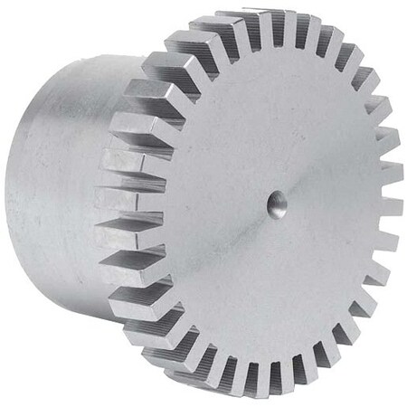 Dodge Industrial Grid Coupling Hub, 3 in. Hub Diameter, 4-3/32 in. Flange Outside Diameter, Shaft 1060T HUB RB NO BORE ; 006294